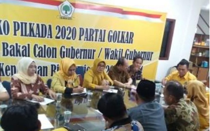 rapat pleno DPD Golkar Kabupaten dan Kota se-Kepri.