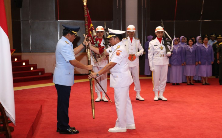 Panglima TNI Pimpin Sertijab Danjen Akademi TNI dan Asops TNI  