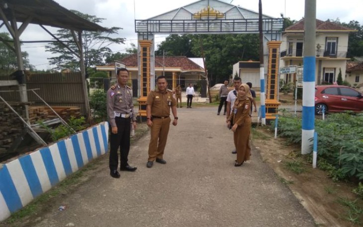 Satlantas-PUTR Tulang bawang Tinjau Kawasan Tertib Lalin