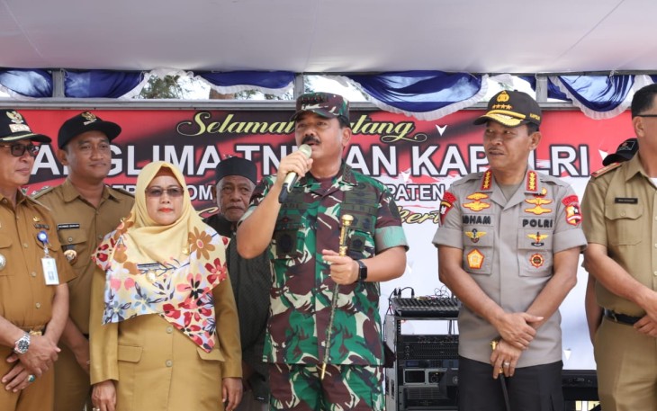 Panglima TNI-Kapolri Apresiasi Dukungan Observasi dan Sapa Warga Natuna