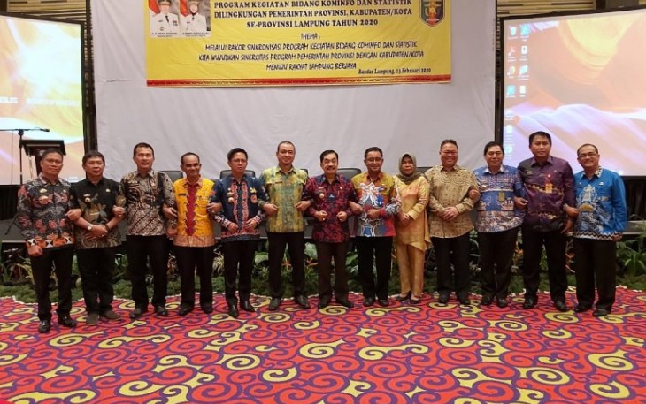Rakor dan Sinkronisasi Program Kominfotik se-Provinsi Lampung