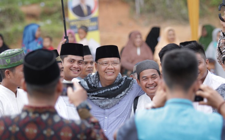 Masyarakat Mukomuko Minta Gubernur Rohidin Terus Semangat Bangun Bengkulu 