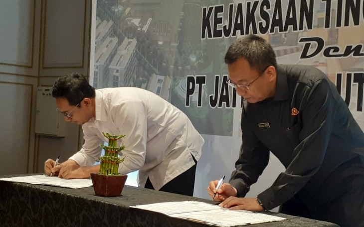 PT JGU MoU dengan Kejati Jatim Bidang Hukum dan TUN