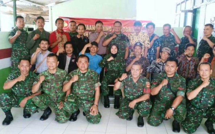 TNI Brebes Terus Bina Silaturahmi 3 Pilar Agar Temu Cepat Lapor Cepat Meningkat