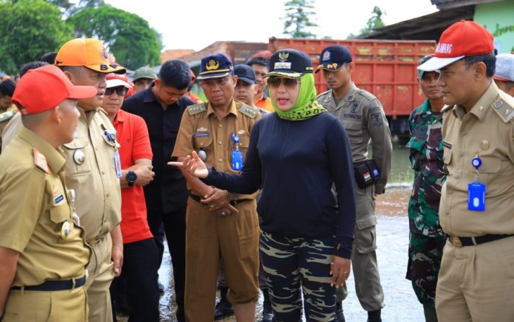 Bupati Hj. Winarti Kian Matangkan Persiapan Hadapi Banjir Tahunan