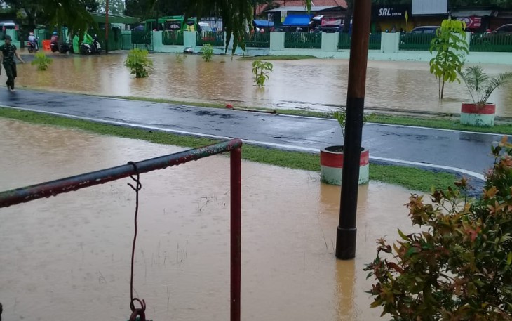Asrama Alugoro terendam banjir 