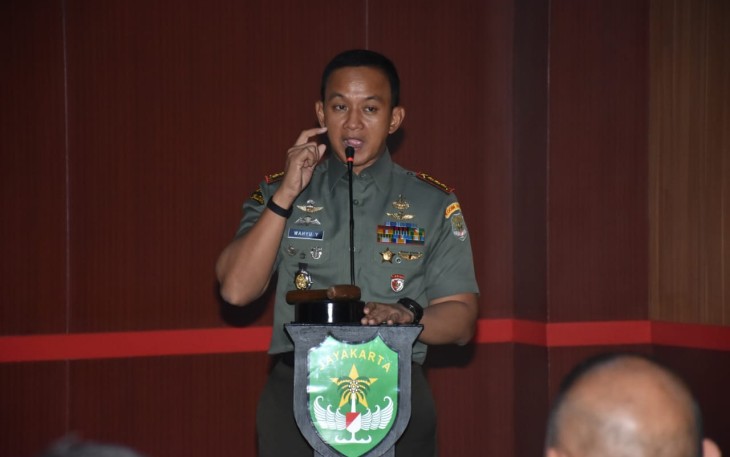 Dandim 0501/Jakarta Pusat BS Kolonel Inf Wahyu Yudhayana
