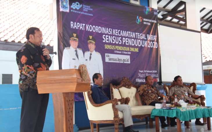 Walikota Tegal Ajak Warga Sukseskan Sensus Penduduk 2020