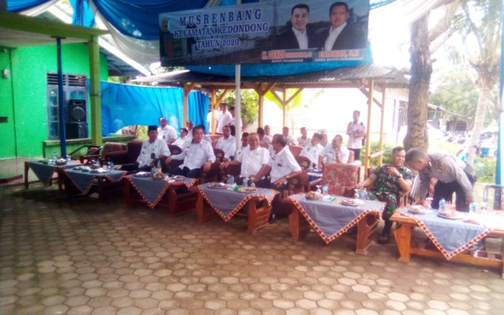 Bupati Pesawaran Hadiri Musrenbang Kecamatan Kedondong