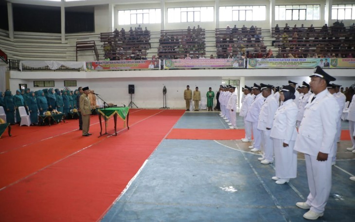 Bupati Asahan Lantik 45 Kepala Desa Terpilih Tahun 2019
