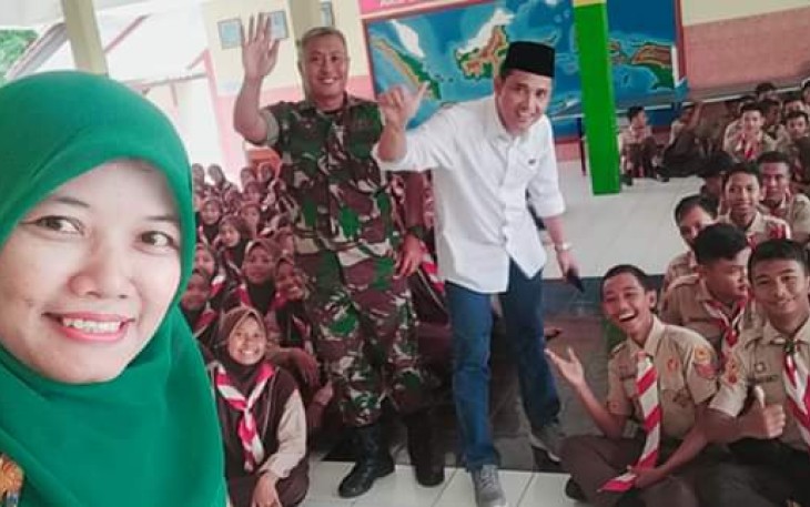 Anggota DPRD Batang Ajak Koramil Perkuat Generasi Muda