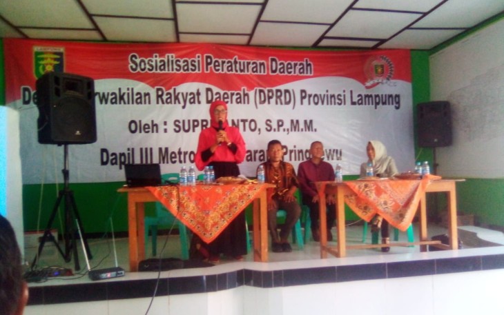DPRD Provinsi Lampung Gelar Sosialisasi Perda Perlindungan Anak 
