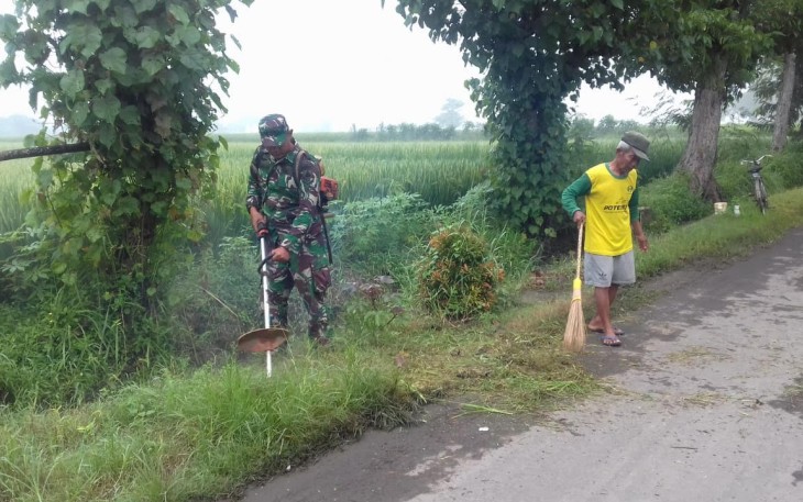 Kerja Bakti Ciptakan Keindahan Desa