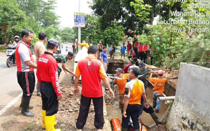 Kerja Bakti Bersihkan Gorong-gorong dan Saluran Air Digiatkan