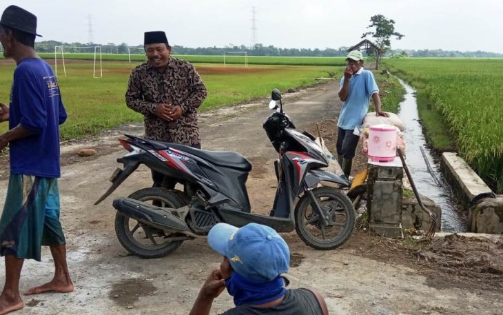Terus Dorong Warganya Untuk Kerja Keras di Lokasi TMMD