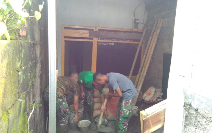 Bantuan Rutilahu dari TMMD ke 107