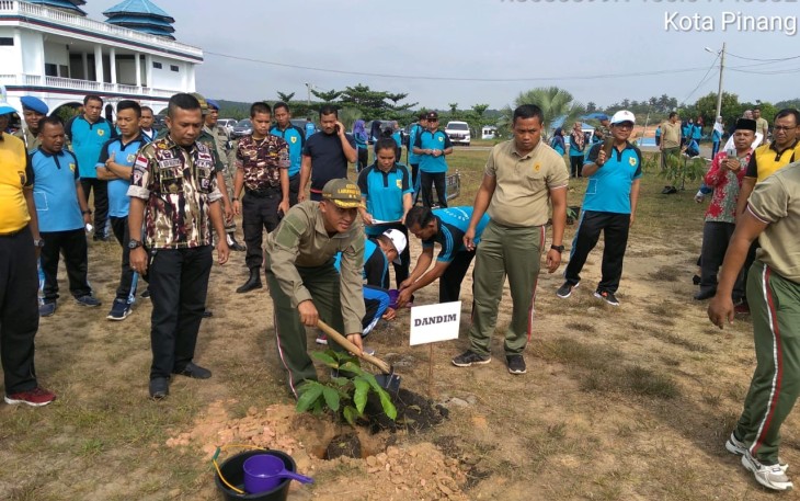 Kodim 0209/LB Galakkan Program Penghijauan