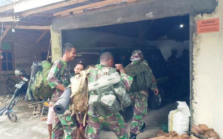 Keluarga Dasro Bahagia Terpilih Menjadi Keluarga Asuh Satgas TMMD Pekalongan