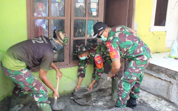 Dinas Rumkin Kota Depok Apresiasi Pelaksanaan TMMD 107