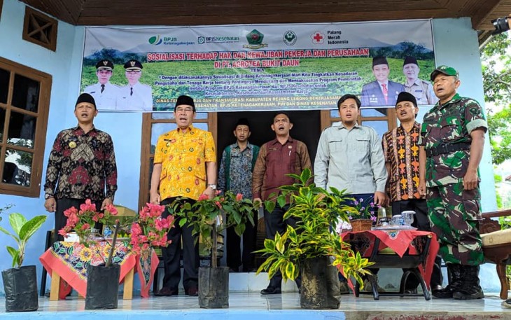 Bupati Rejang Lebong Ahmad Hijazi Hadiri Sosialisasi 