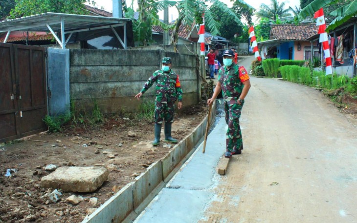Dansatgas TMMD Ke 107 Tinjau ke Lapangan : Kita Selesaikan Pekerjaan Sesuai target Waktu