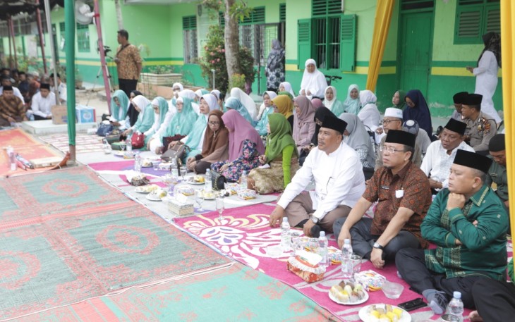 Hampir 2 Ribu Jemaah Hadir Dalam Pengajian Akbar Kerja Sama Pemkab Asahan Dengan Al-Washliyah 