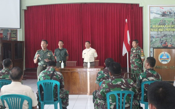 Kasdim Pati pimpin langsung sosialisasi 