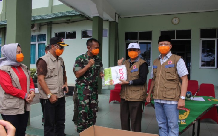 Pemerintah Provinsi Bengkulu Menerima Bantuan Alat Pelindung Diri dari Mabes TNI