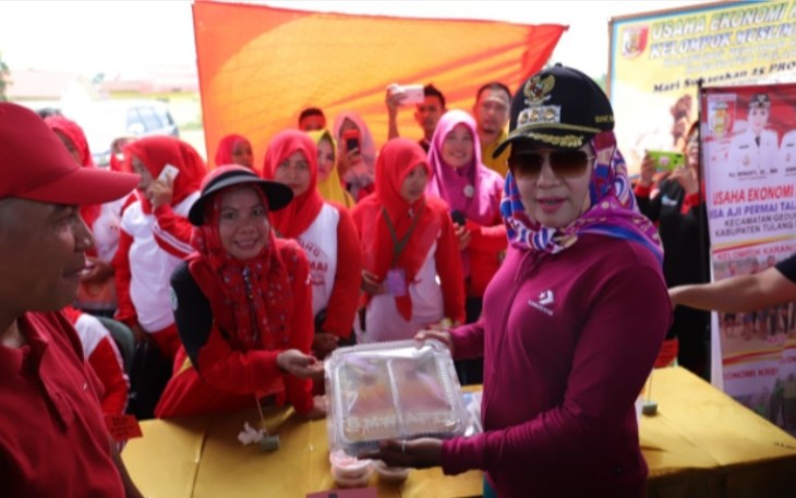 Bupati Hj Winarti Kunker ke Maraksa Aji