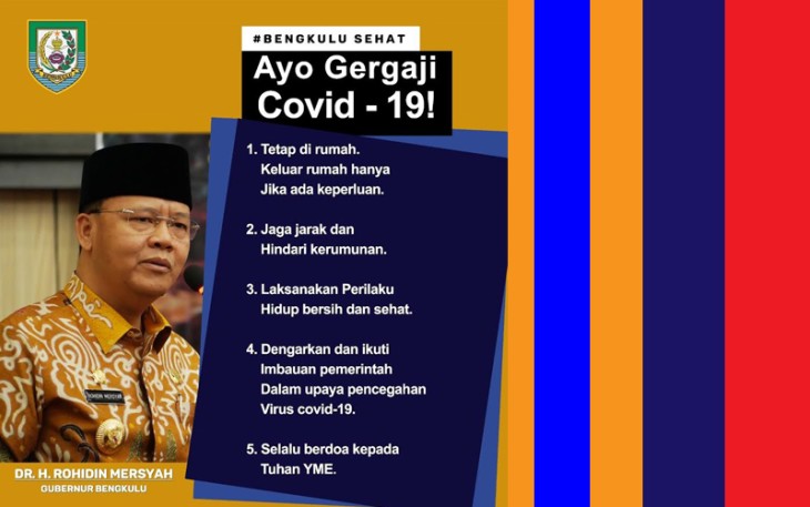 Gubernur Imbau Masyarakat Jangan Panik
