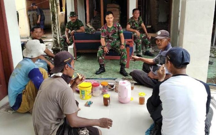 Satgas TMMD Pekalongan Terus Dorong Semangat Masyarakat