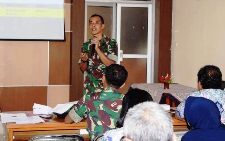Pasiter Kodim Pekalongan Meminta Keterlibatan Masyarakat Di TMMD Maksimal