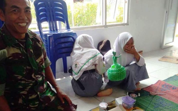 Susi Lestari Dapat ilmu Baru Pengolahan Limbah Plastik Di Non Fisik TMMD Pekalongan