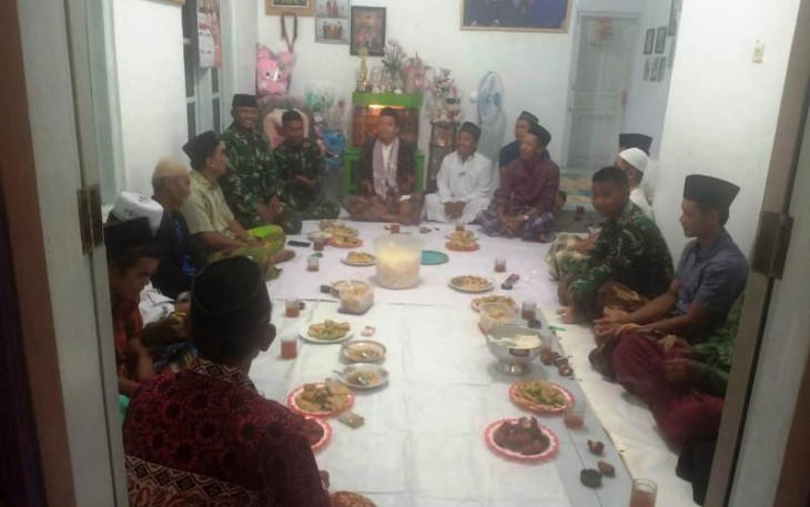 Letnan Slamet Tugas Minta Didoakan Selamat Dalam Tugas