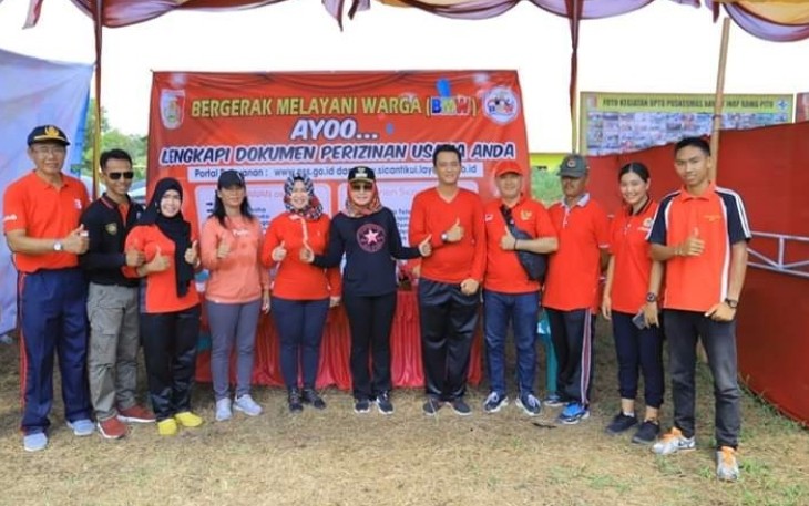 Bupati Hj. Winarti Kunker ke Kecamatan Rawapitu   