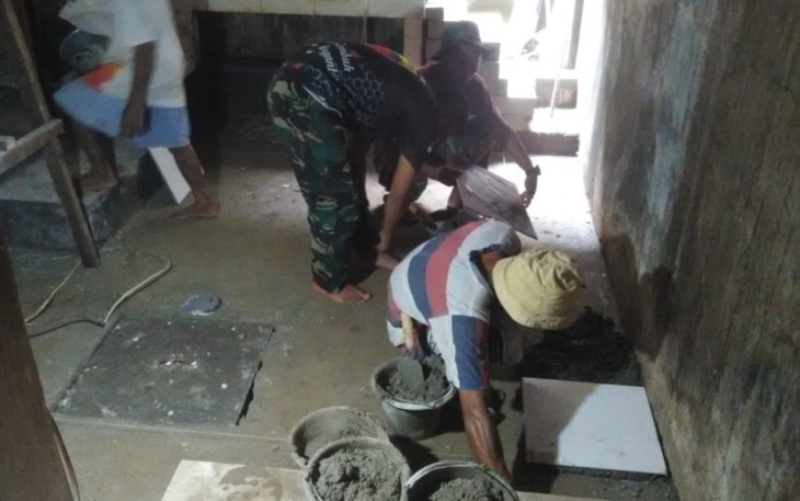 Respon Nona Rita Rumahnya Sudah Dipasang Keramik Lantai 