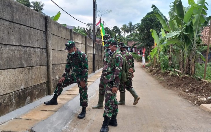 Sasaran Fisik TMMD ke 107 Kodim 0508/Depok Capai 90 Persen