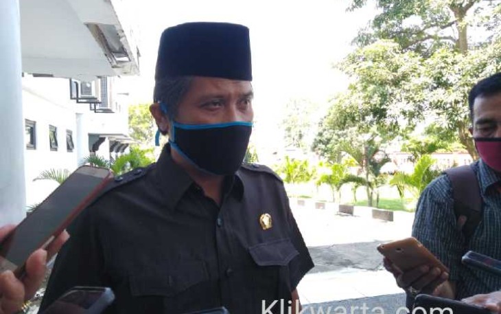 Ketua DPRD Kabupaten Blitar Suwito Saren Satoto saat dihubungi awak media