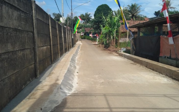 Pembuatan Saluran Air Program TMMD Rampung, Pasiter Kodim 0508/Depok : Tinggal Membersihkan Material