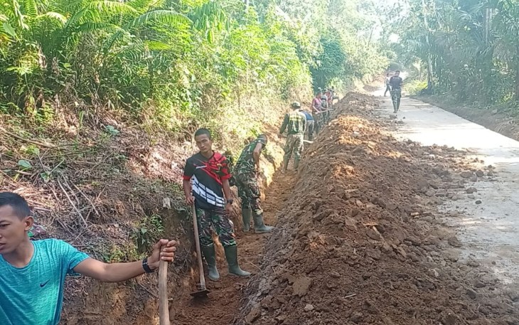 Galian Drainase di Puli Buah Capai 88 Persen
