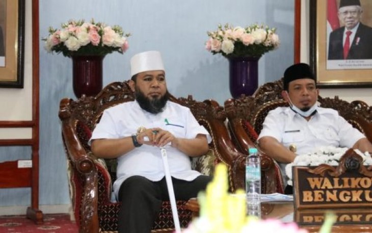 Wali Kota Bengkulu Helmi Hasan dan Wakil Wali Kota Bengkulu Dedy Wahyudi 