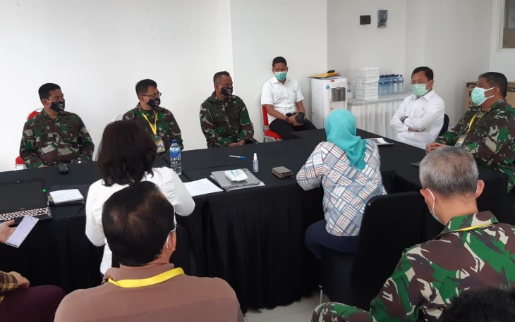 Menkes RI Serahkan 1000 Pcs Alat Rapid Test