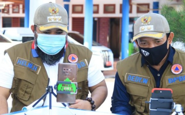 Wali Kota Bengkulu Helmi Hasan dan Wakil Wali Kota Bengkulu Dedy Wahyudi 