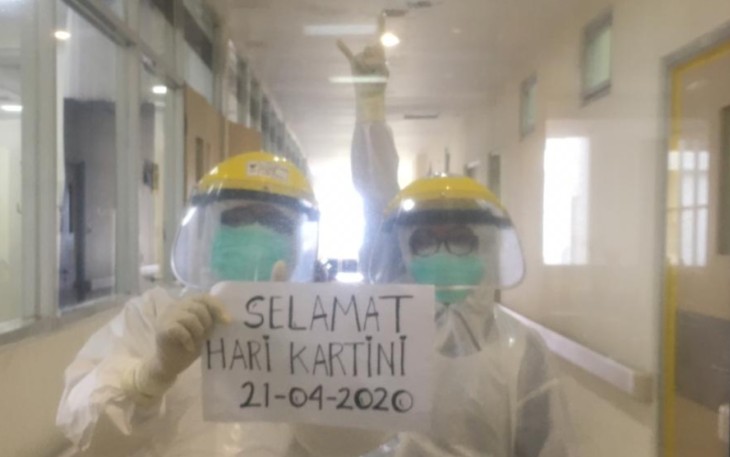 Kartini-kartini masa kini yang berjuang di garda depan memerangi Covid 19