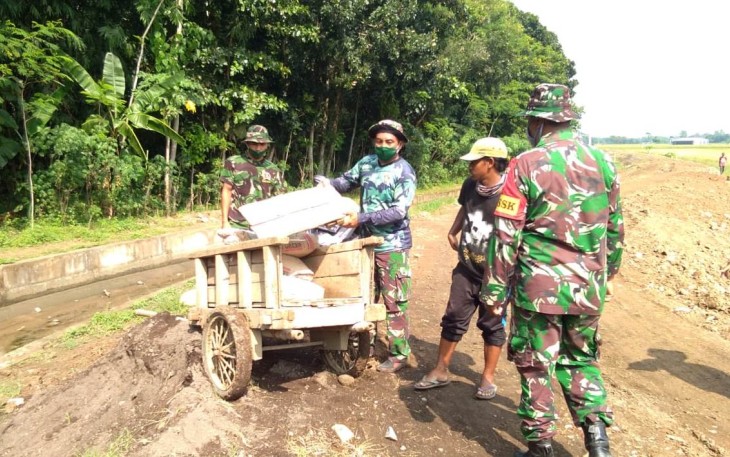 Letda Suryono Turun Lapangan