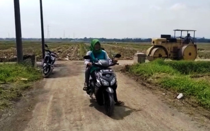 Jalan Aspal TMMD Reguler Pekalongan Dampaknya Luar Biasa Bagi Dunia Pendidikan