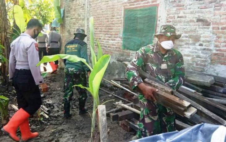 Warna Rumah Sri Puji Asal Pantirejo Pekalongan Dirubah Satgas TMMD Reguler