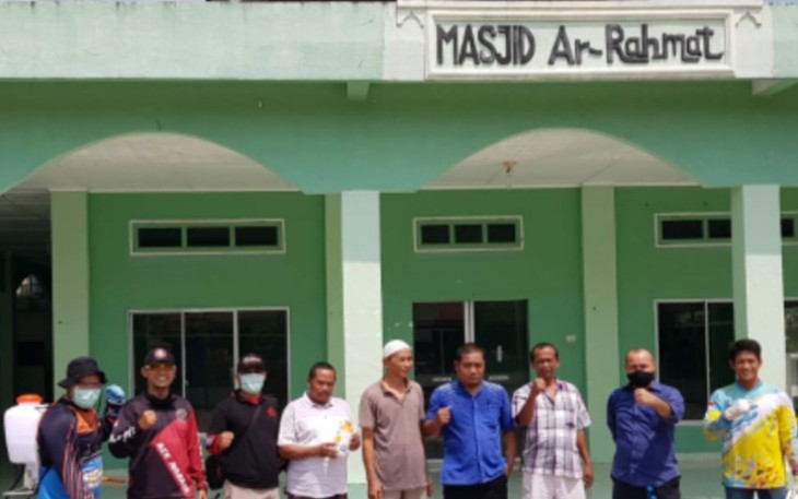 Penyemprotan Disinfektan 