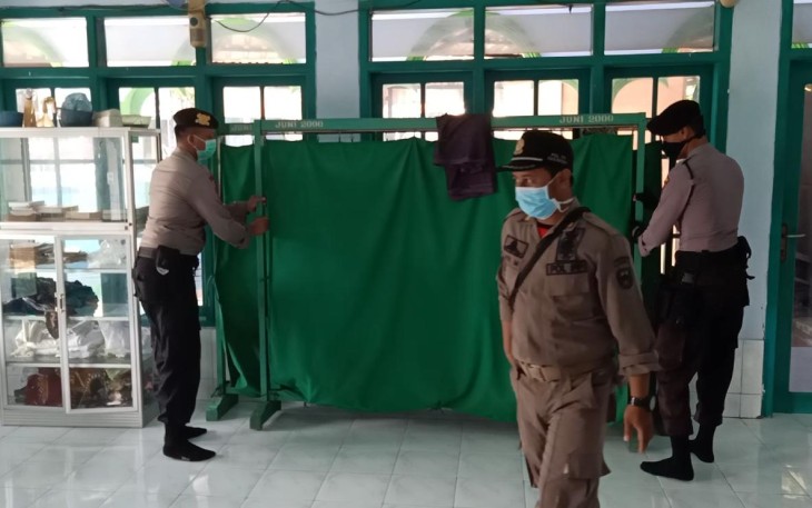 Tim Gugus Tugas Intensifkan Patroli Cek Fasilitas Umum Cegah Covid-19