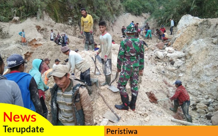 Tebing Desa Pranten Longsor